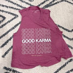 Spiritual gangster cropped tank